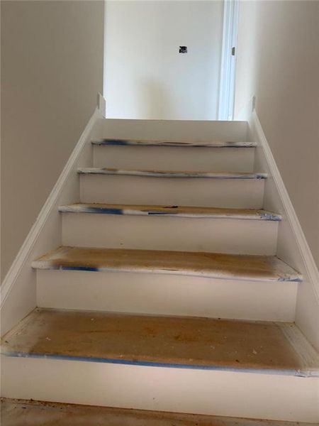 In-progress construction of a new home in , Gainesville, GA (Image 6).