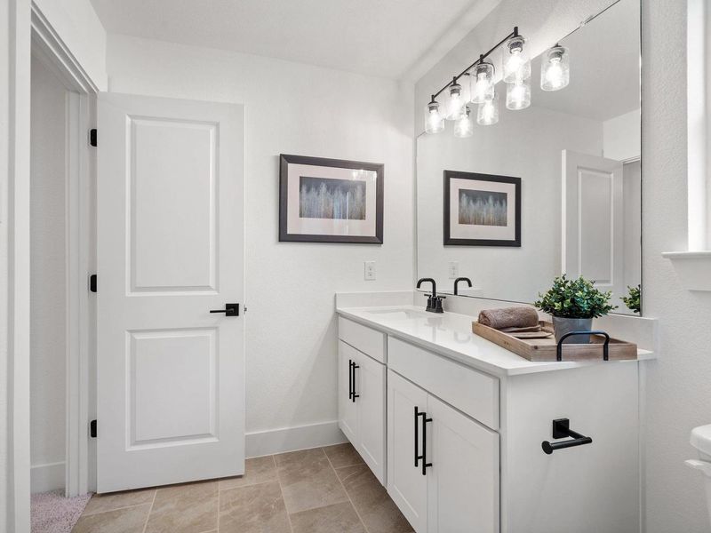 Furnished interior view inside a new home in Lake Park Villas, Wylie (Image 25). Furnished interior view inside a new home in Lake Park Villas, Wylie (Image 25).