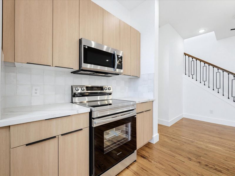Furnished interior view inside a new home in , Houston (Image 12).