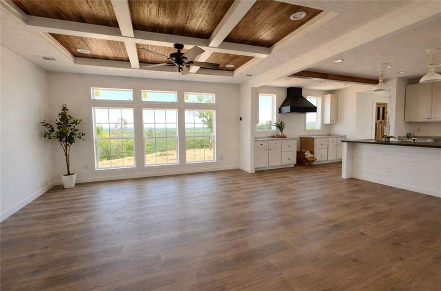 Spacious, unfurnished interior of a new home in , Cave Spring (Image 16).
