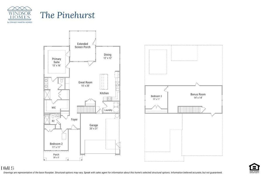 Pinehurst Extended Screen Porch no fp