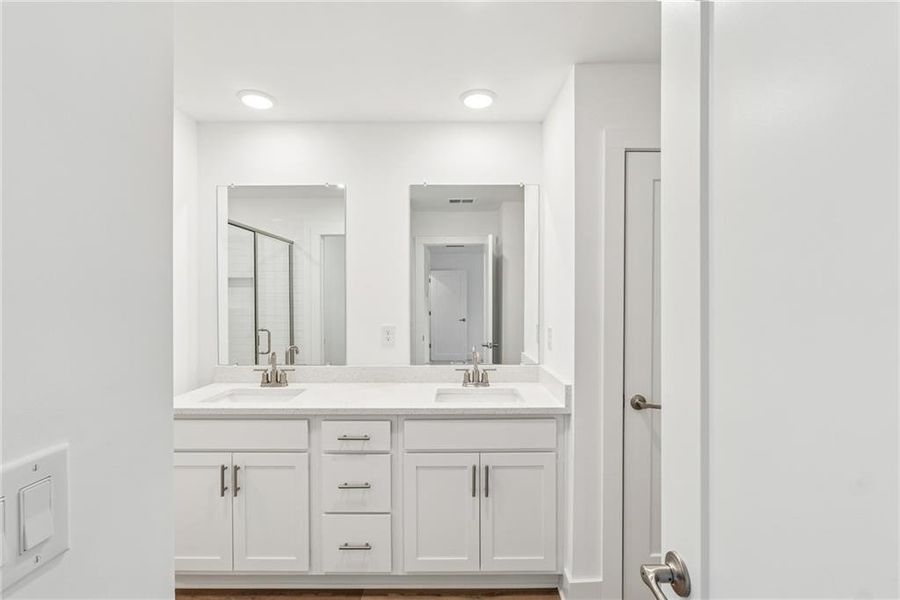 Furnished interior view inside a new home in Grandview Terrace, Canton (Image 5).