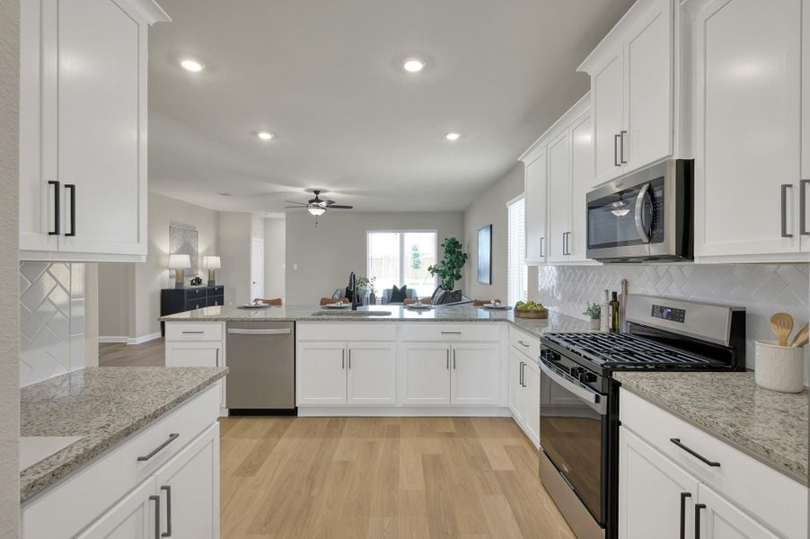 Furnished interior view inside a new home in Magnolia Woods, Magnolia (Image 6).
