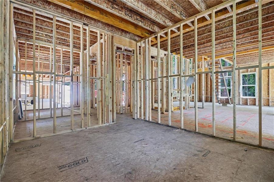 In-progress construction of a new home in , Cumming, GA (Image 26). In-progress construction of a new home in , Cumming, GA (Image 26).