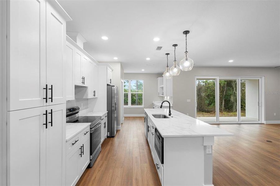 Furnished interior view inside a new home in , Eustis (Image 17).