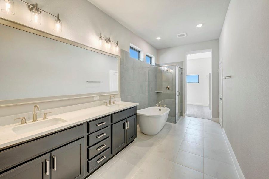 Furnished interior view inside a new home in Indigo - Enclave Collection, Richmond (Image 3).