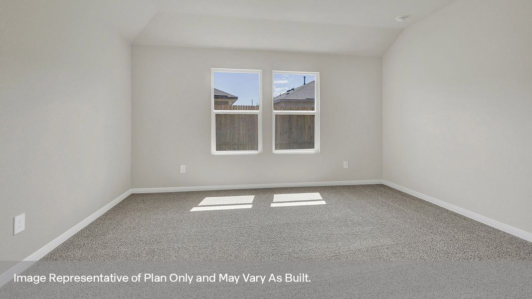 Spacious, unfurnished interior of a new home in Whisper South, San Marcos (Image 19).
