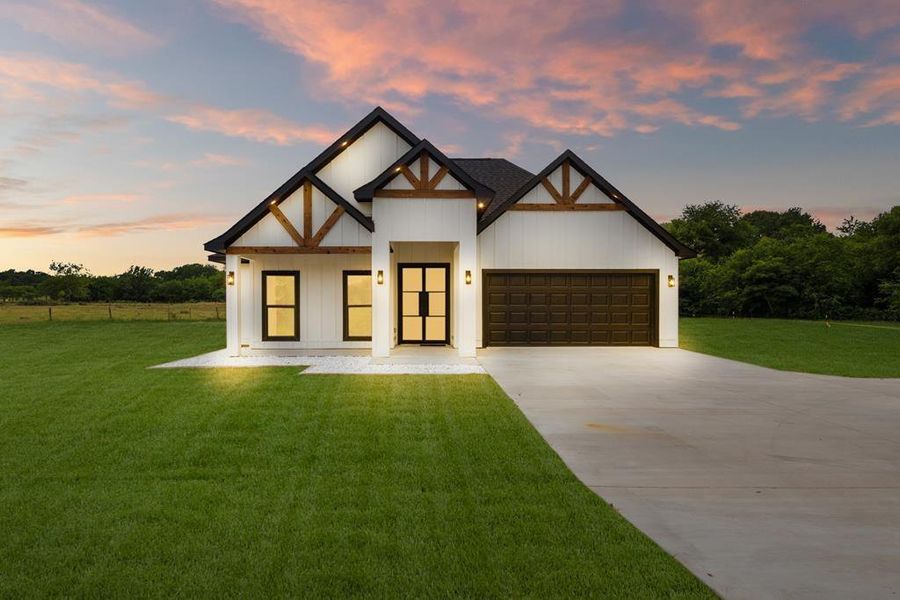 Front exterior of a new home in , Canton, TX, highlighting curb appeal (Image 25).