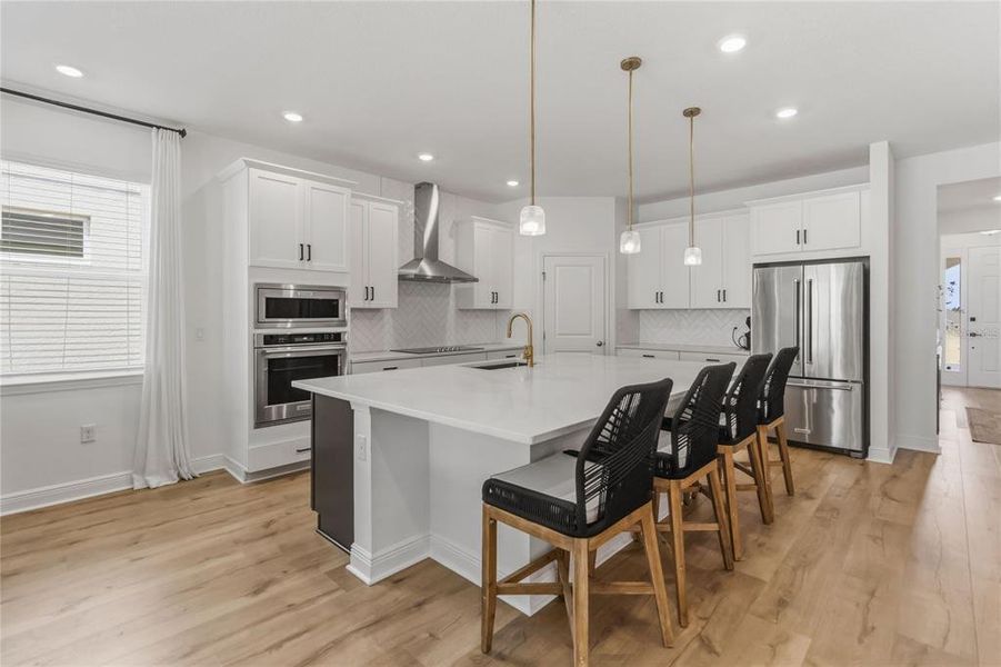 Furnished interior view inside a new home in , Clermont (Image 39).