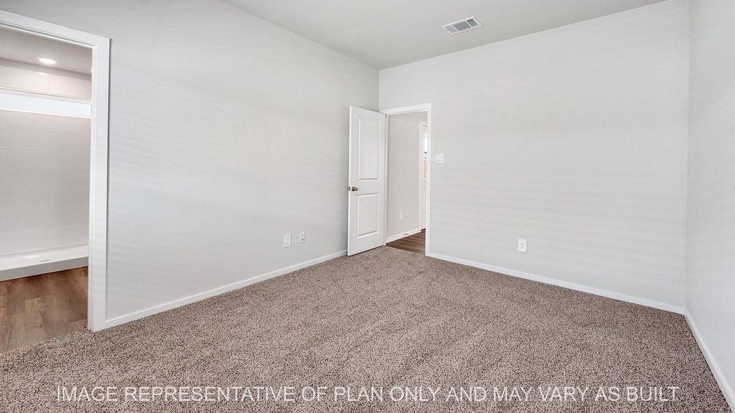 Spacious, unfurnished interior of a new home in Midtown Reserve, College Station (Image 16). Spacious, unfurnished interior of a new home in Midtown Reserve, College Station (Image 16).