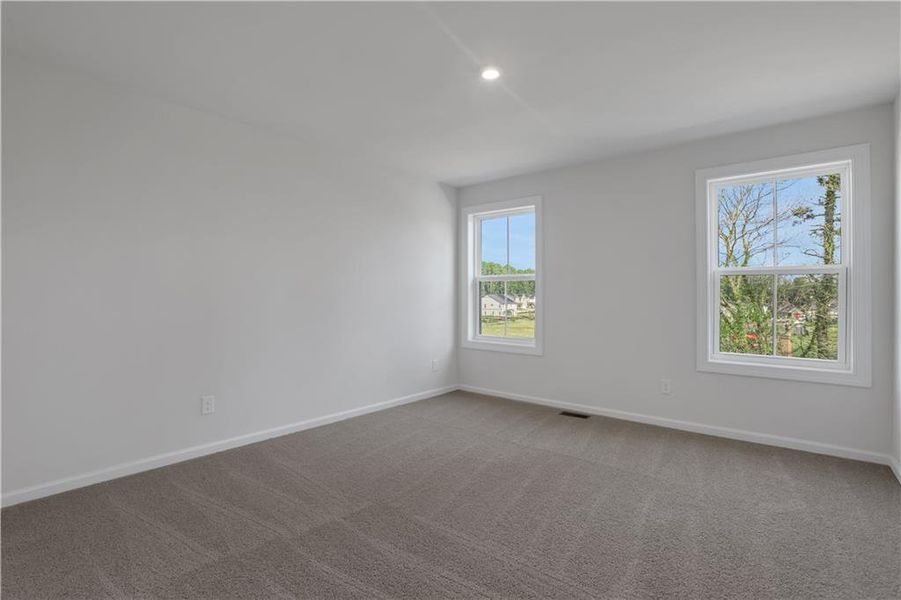 Spacious, unfurnished interior of a new home in Poppy at GreenHouse, Marietta (Image 22).
