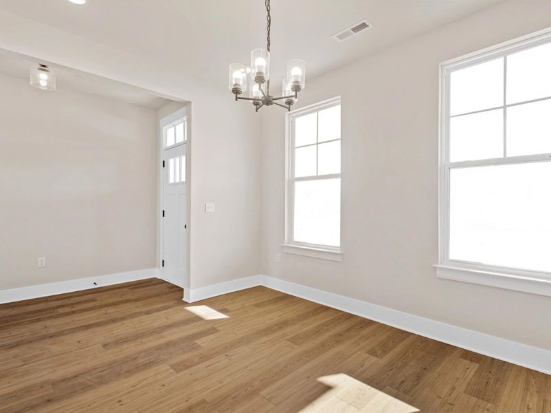 Spacious, unfurnished interior of a new home in Calista Farms, White House (Image 12). Spacious, unfurnished interior of a new home in Calista Farms, White House (Image 12).
