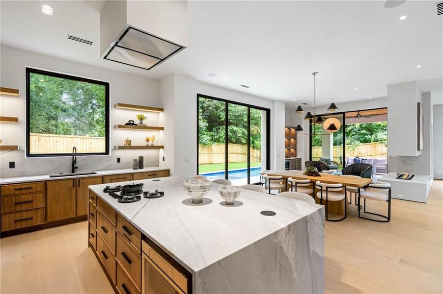 Furnished interior view inside a new home in , Atlanta (Image 41). Furnished interior view inside a new home in , Atlanta (Image 41).