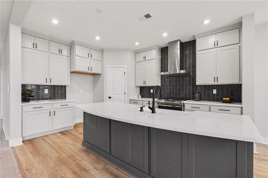 Furnished interior view inside a new home in , Hoschton (Image 6).