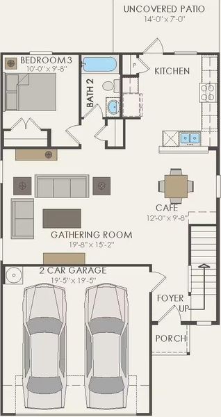 Pulte Homes, Coolidge floor plan Pulte Homes, Coolidge floor plan