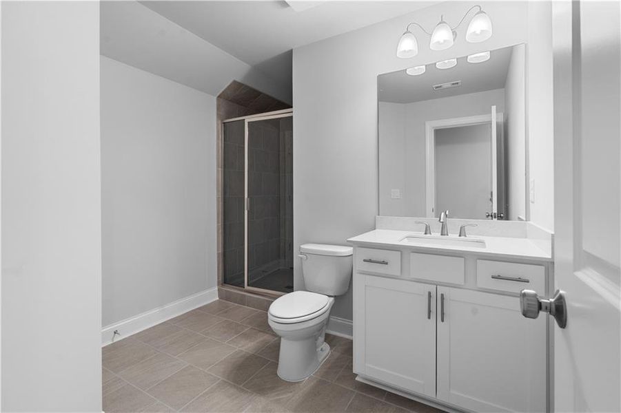 Furnished interior view inside a new home in Palisades Single Family, Cumming (Image 10).