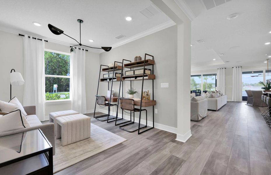 Representative furnished interior of a home built from the Mystique by Pulte Homes in Seminole Palms, Palm Coast (Image 12).