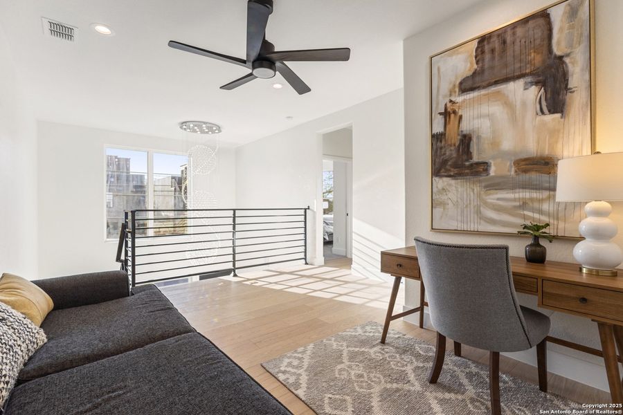 Furnished interior view inside a new home in , San Antonio (Image 31).