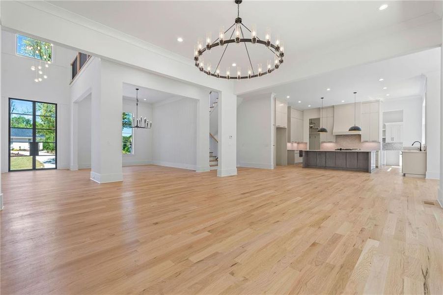 Spacious, unfurnished interior of a new home in , Marietta (Image 74).