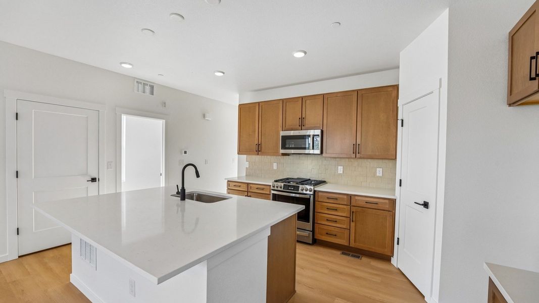 Furnished interior view inside a new home in Westerly, Erie (Image 11).