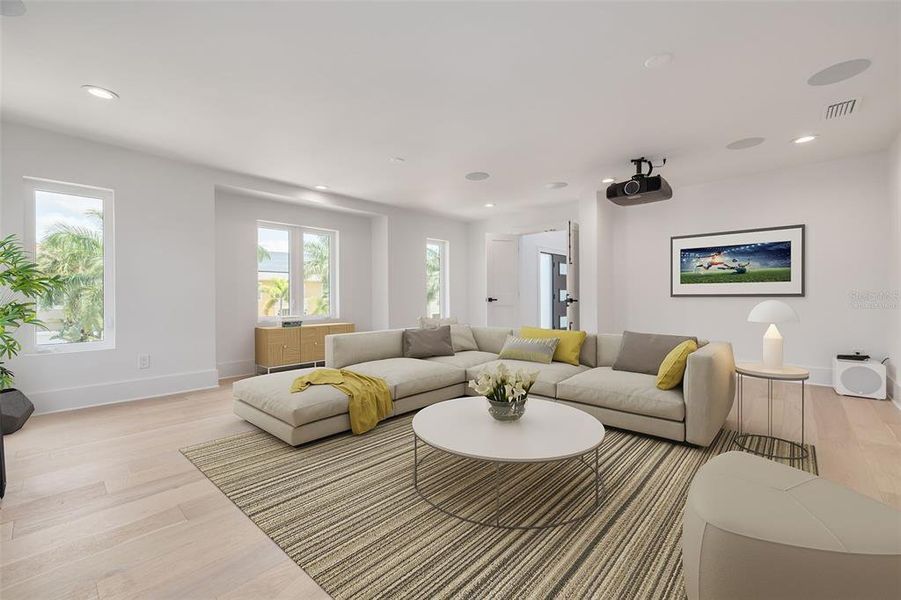 Furnished interior view inside a new home in , Gulfport (Image 51). Furnished interior view inside a new home in , Gulfport (Image 51).