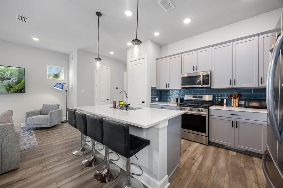 Furnished interior view inside a new home in , Humble (Image 8). Furnished interior view inside a new home in , Humble (Image 8).