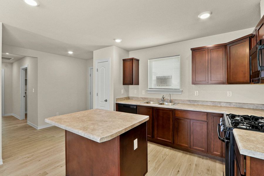Representative furnished interior of a home built from the Waco by View Homes in Rancho Desierto Bello, Horizon City (Image 8).