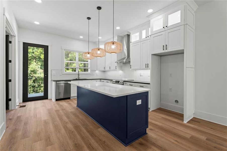Furnished interior view inside a new home in , Stockbridge (Image 14).