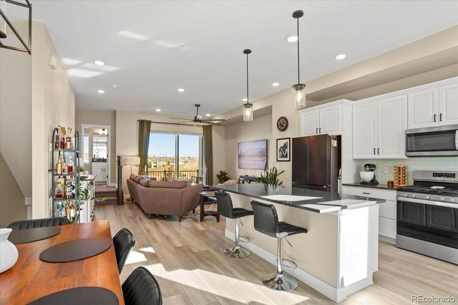 Furnished interior view inside a new home in , Lakewood (Image 9). Furnished interior view inside a new home in , Lakewood (Image 9).