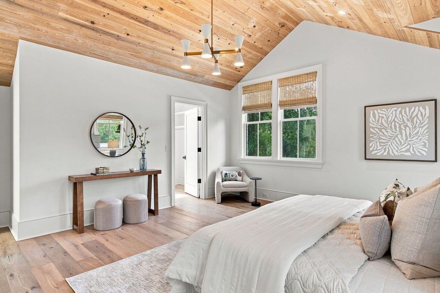 Furnished interior view inside a new home in , Mount Pleasant (Image 56).