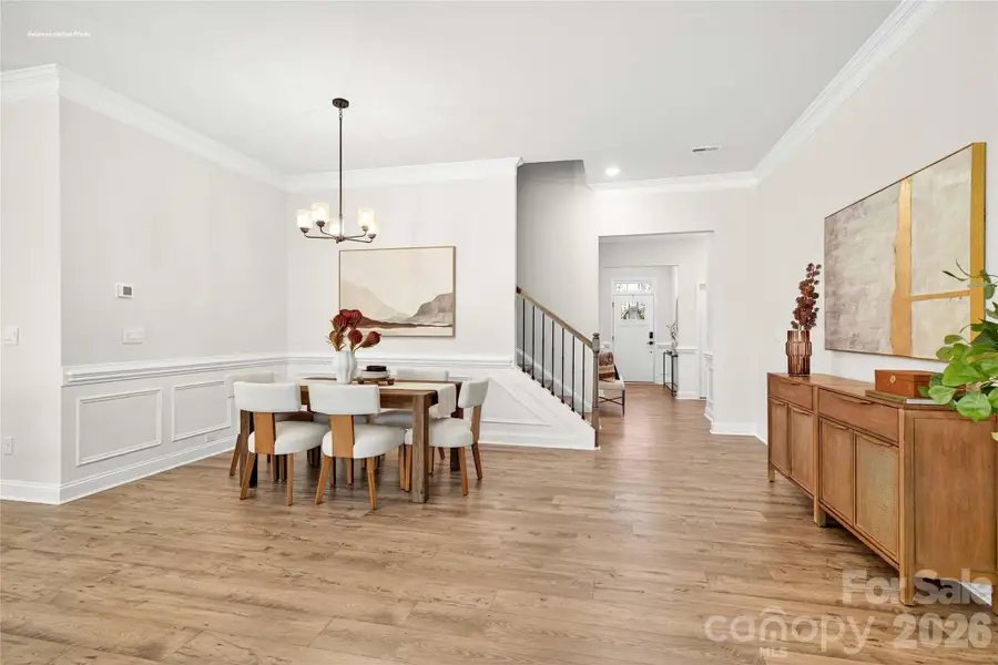 Furnished interior view inside a new home in , Troutman (Image 6).