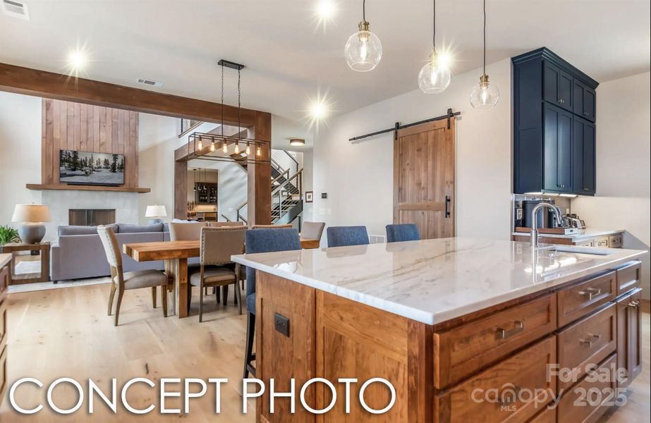 Furnished interior view inside a new home in , Black Mountain (Image 14).