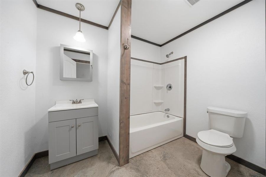Furnished interior view inside a new home in , Walnut Springs (Image 5).