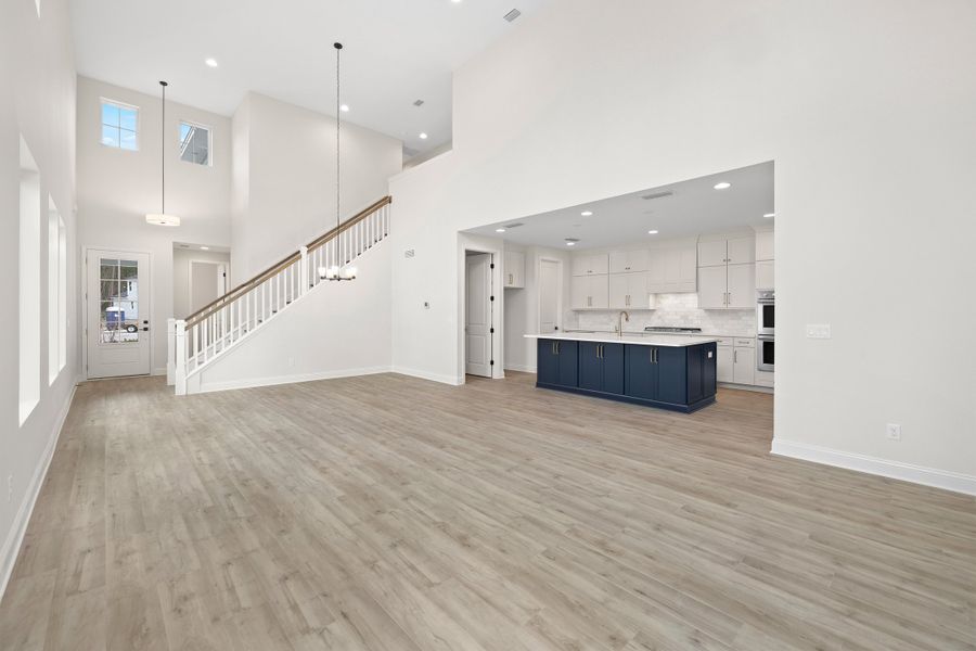 Representative unfurnished interior of a home built from the Palmetto by Riverside Homes in Mariposa at EverRange 40' Series, Jacksonville (Image 100).