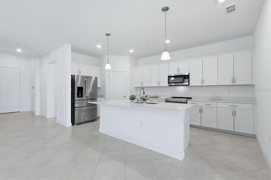 Furnished interior view inside a new home in , Englewood (Image 7).