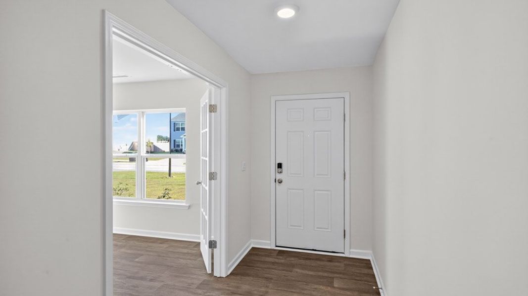 Spacious, unfurnished interior of a new home in Olive Branch, Clayton (Image 31). Spacious, unfurnished interior of a new home in Olive Branch, Clayton (Image 31).