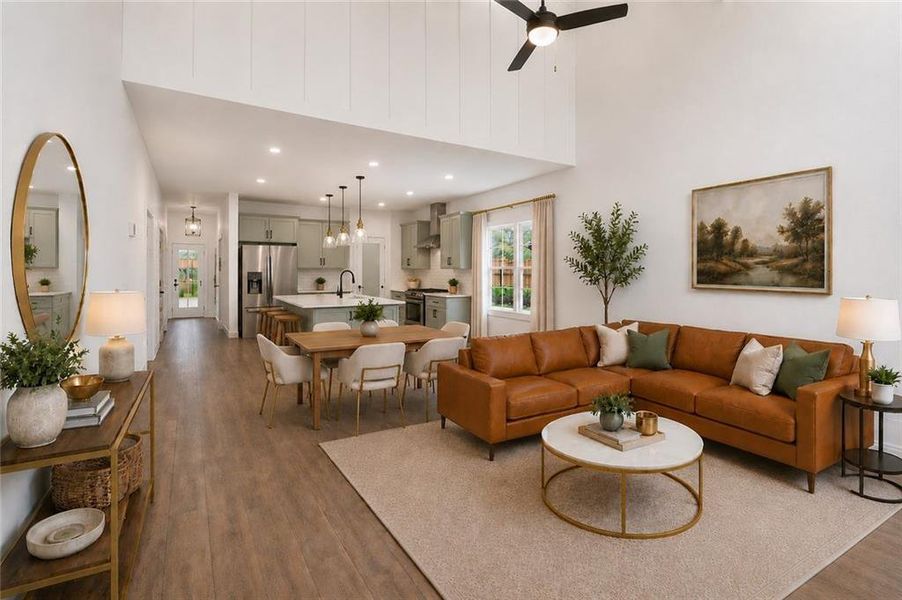 Furnished interior view inside a new home in Ferguson Corners, Emerson (Image 16).