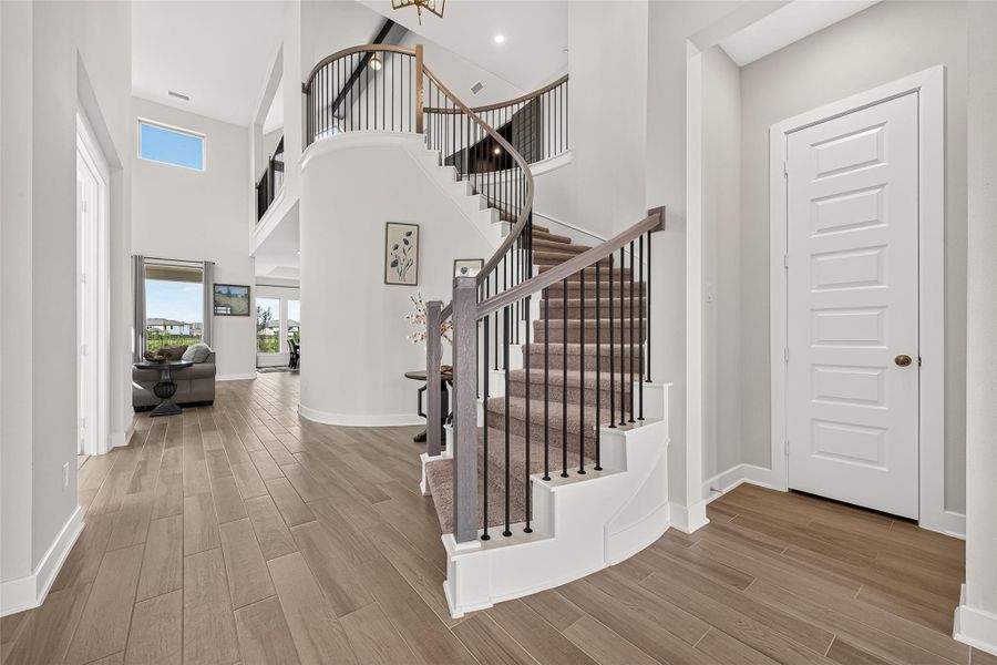 Furnished interior view inside a new home in , Brookshire (Image 44).
