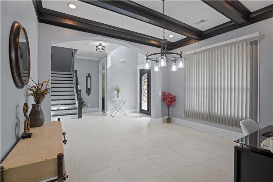 Furnished interior view inside a new home in , Acworth (Image 6). Furnished interior view inside a new home in , Acworth (Image 6).