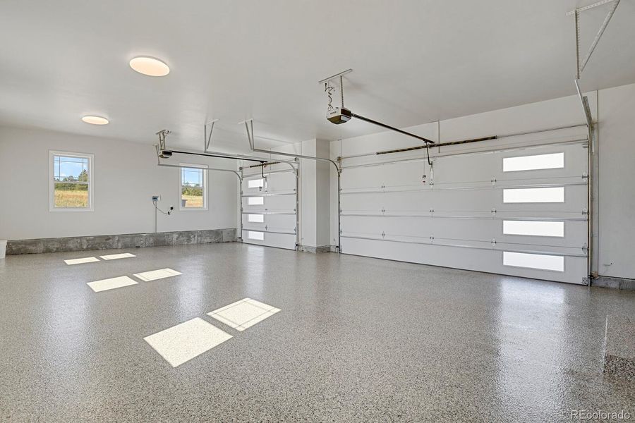 Fully finished garage