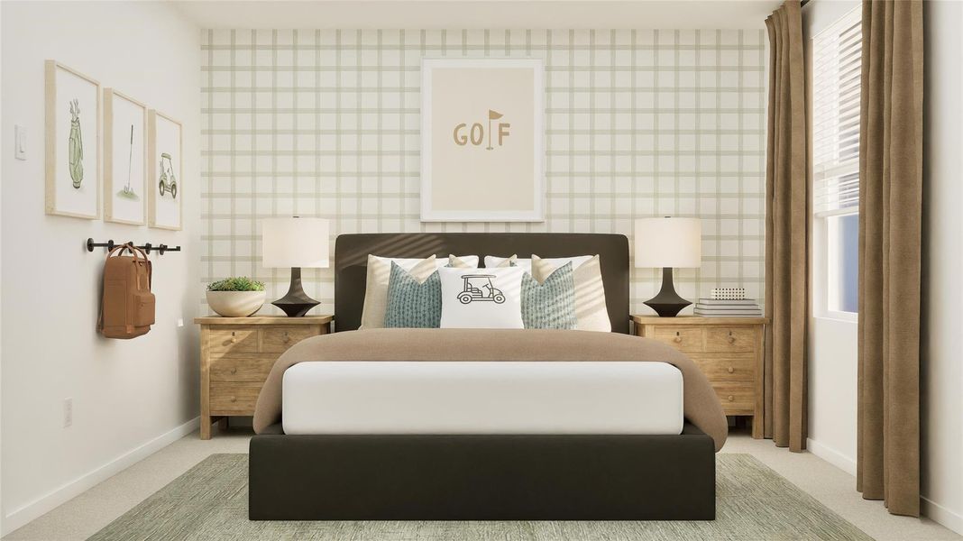 Furnished interior view inside a new home in Synova, Crosby (Image 10).