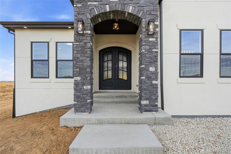 Exterior details and patio area of a home in , Brighton (Image 30).