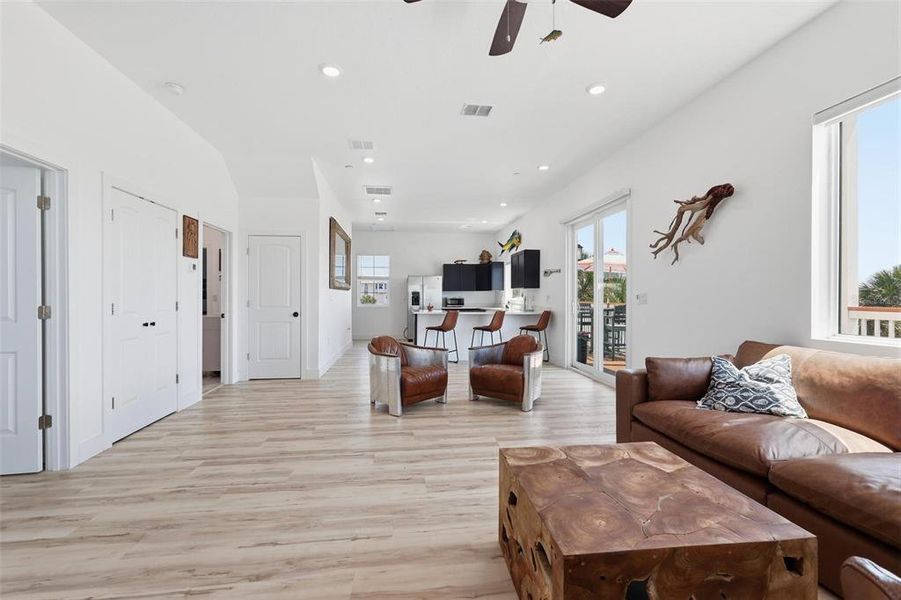 Furnished interior view inside a new home in , New Smyrna Beach (Image 16).