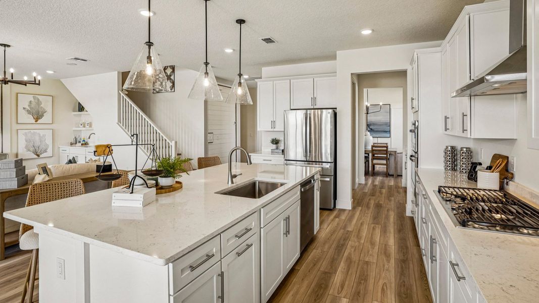 The Oleander Kitchen by DRB Homes in Jacksonville, FL