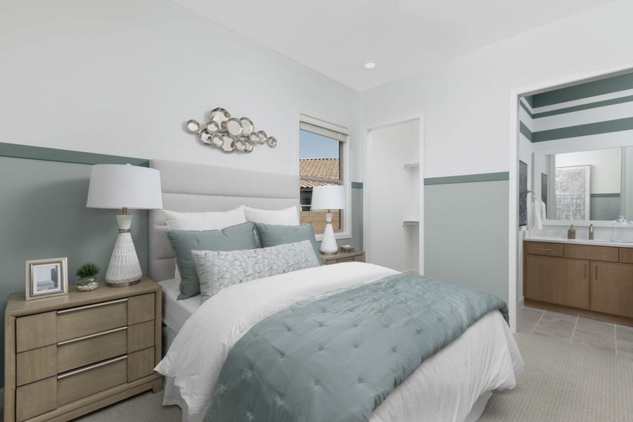 Representative furnished interior of a home built from the Cobalt by Mattamy Homes in Covena Pointe, Tucson (Image 14). Representative furnished interior of a home built from the Cobalt by Mattamy Homes in Covena Pointe, Tucson (Image 14).