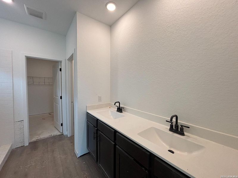 Furnished interior view inside a new home in The Heights at Saddlebrook Ranch 60's, Schertz (Image 8). Furnished interior view inside a new home in The Heights at Saddlebrook Ranch 60's, Schertz (Image 8).