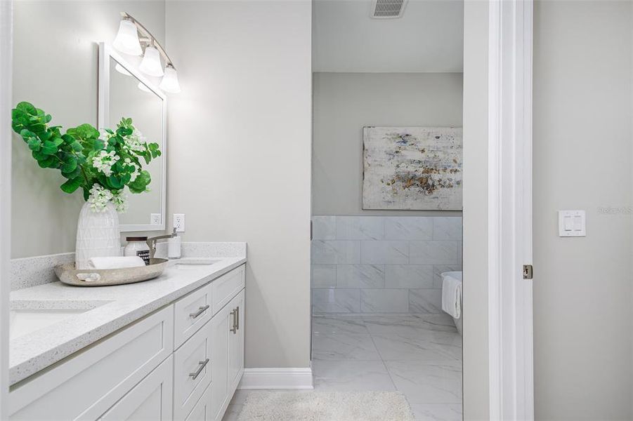 Furnished interior view inside a new home in , Tampa (Image 35). Furnished interior view inside a new home in , Tampa (Image 35).