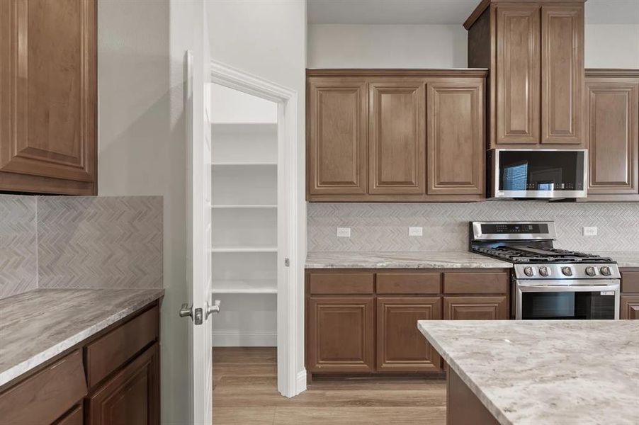 Furnished interior view inside a new home in Estates At Baker Park, Sherman (Image 12).