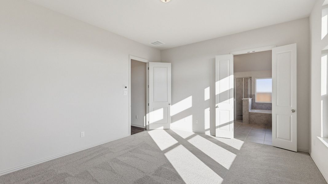 Furnished interior view inside a new home in Wildflower Ranch, Fort Worth (Image 24).
