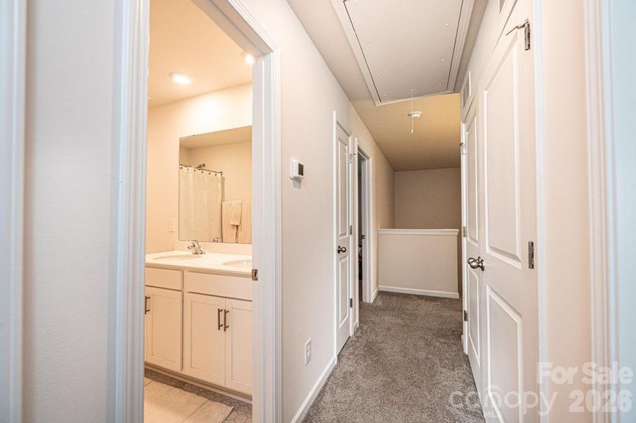 Furnished interior view inside a new home in Mills at Long Creek, Dallas (Image 11).